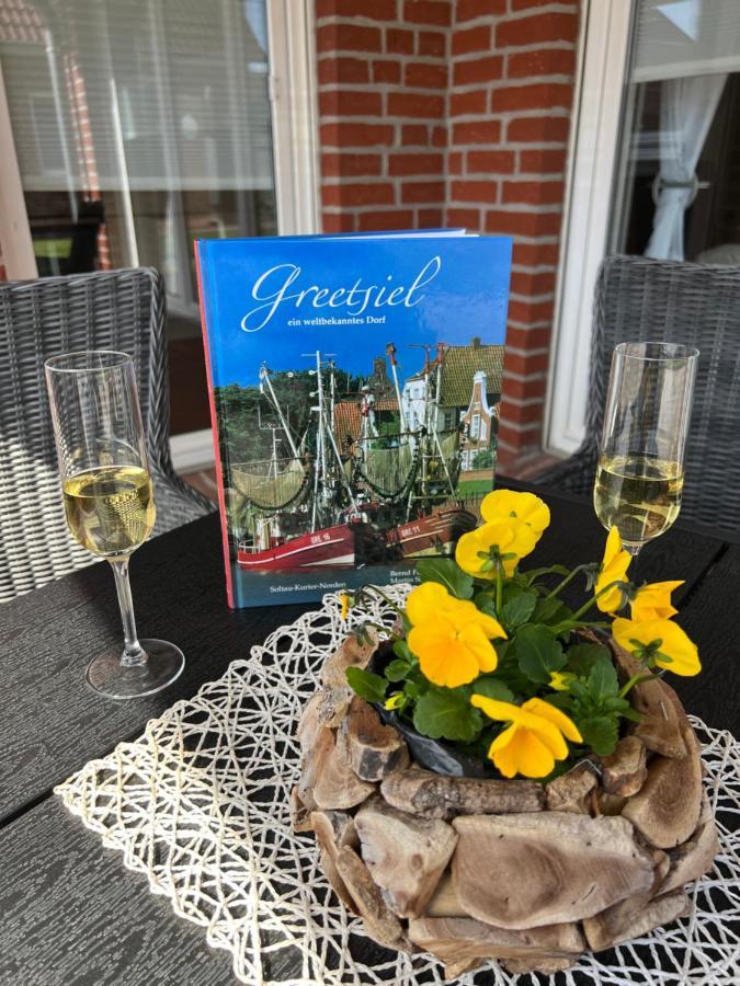 Ferienhaus Antje Greetsiel Nordsee Krummhörn エクステリア 写真